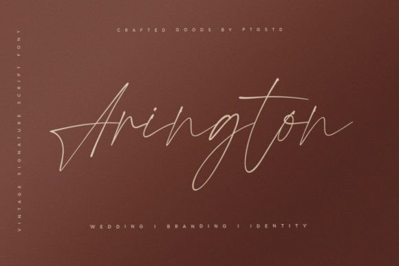Arington: A Handwritten Font That Brings Warmth to Editorial Design