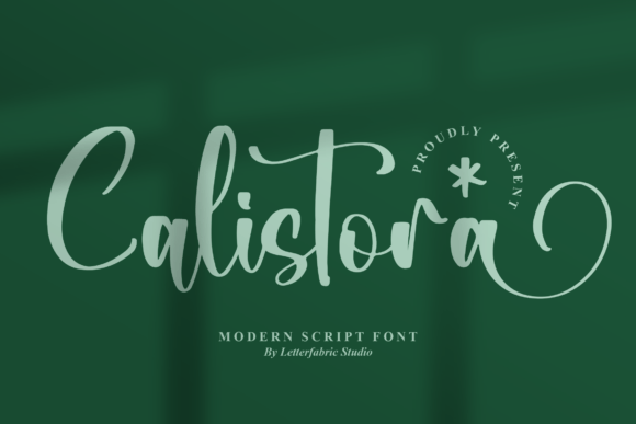 Calistora: A Script Font Built for Editorial Design and Publishing