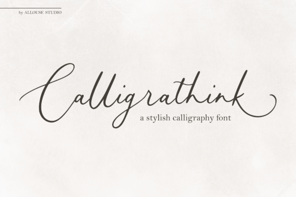 Calligrathink: A Handwritten Font That Works for Your Craft Business