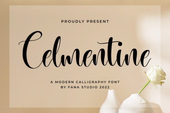 Celmentine: A Script Font That Gives Your Small Business a Polished Look