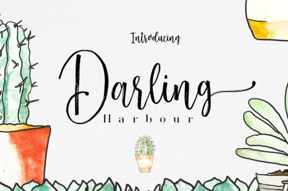 Darling Harbour: A Handwritten Font Built for Branding