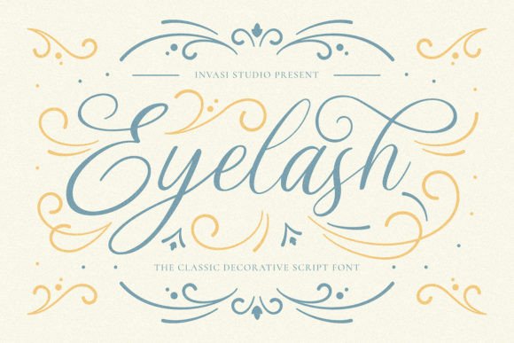 Eyelash Font: Elegant Calligraphy for Editorial Design