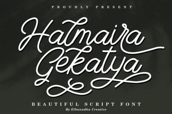 Halmaira Gekatya: A Handwritten Font for Web Projects