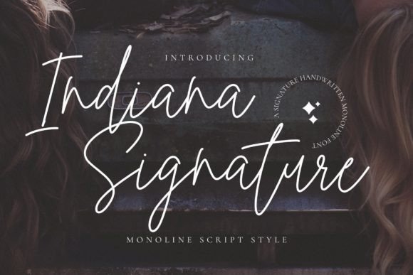Indiana Signature: A Script Font That Balances Elegance and Readability