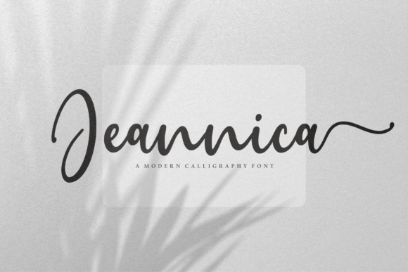 Jeannica: A Modern Script Font for Consistent Brand Identity