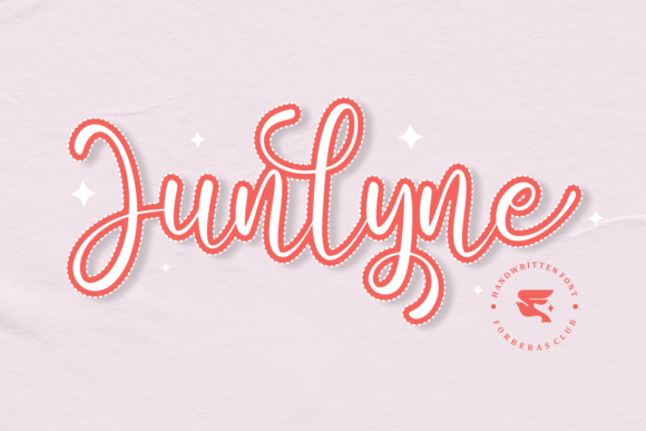 Junlyne: A Handwritten Typeface for Digital Branding and Web Design