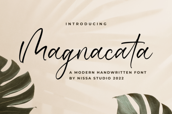 Magnacata Brings Elegant Script to Branding Projects