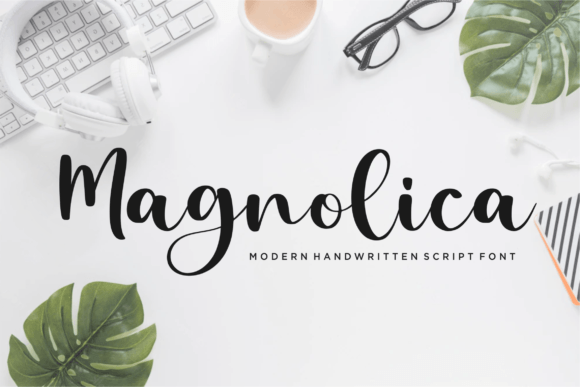 Magnolica: A Handwritten Font That Brings Editorial Warmth to Your Pages