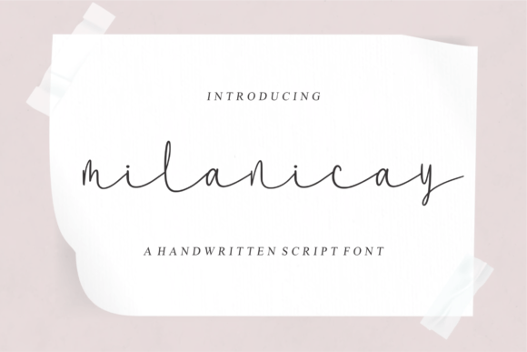 Milanicay: A Script Font Built for Real Branding Work