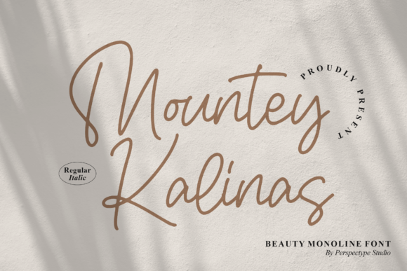 Mountey Kalinas: A Handwritten Font That Elevates Real Branding Projects