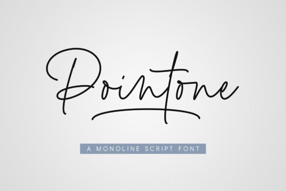 Pointone: A Handwritten Font That Brings Warmth to Editorial Design
