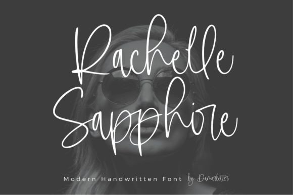 Rachelle Sapphire: A Refined Script Font for Editorial Design