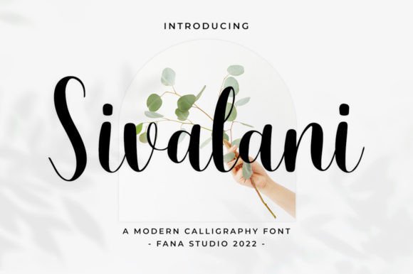 Sivalani: A Script Font Purpose-Built for Editorial Design