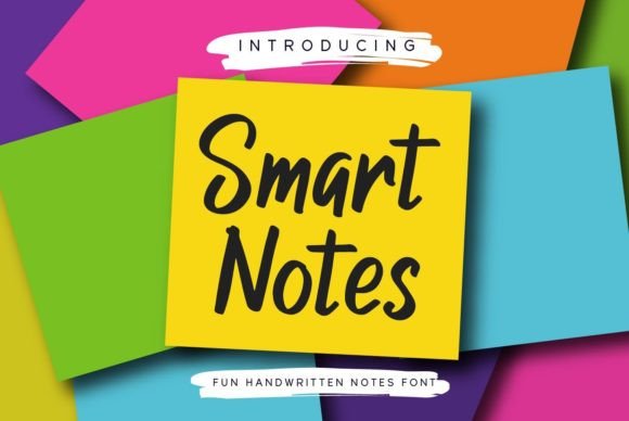 Smart Notes: The Handwritten Font That Makes Campaign Visuals Click Faster