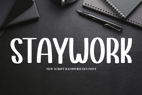 Staywork: A Script Font Built for Handmade Sellers and Crafters