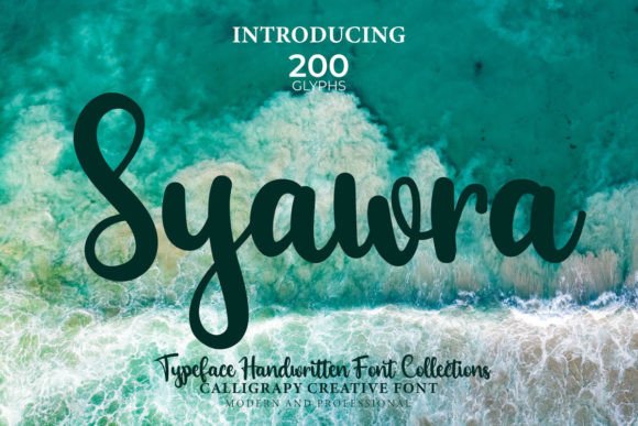 Syawra: A Handwritten Font That Gives Your Small Business a Personal Touch
