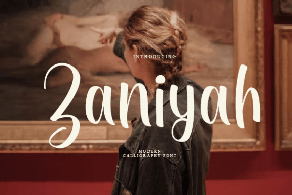 Testing Zaniyah in a Live Web Layout: A Designer’s Honest Take on This Handwritten Font