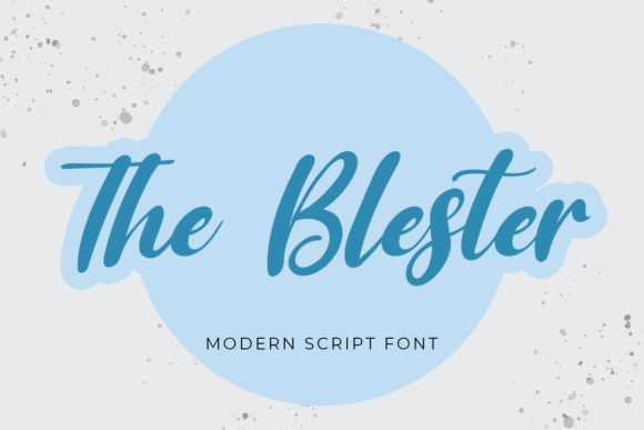 The Blester: A Handwritten Font That Brings Warmth to Editorial Design