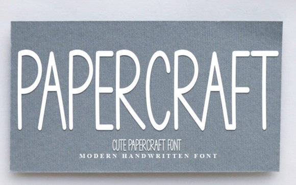 Why Papercraft Deserves a Spot in Your Font Toolkit