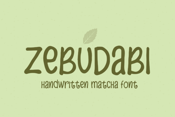 Zebudabi: The Natural Font for Authentic Small Business Branding